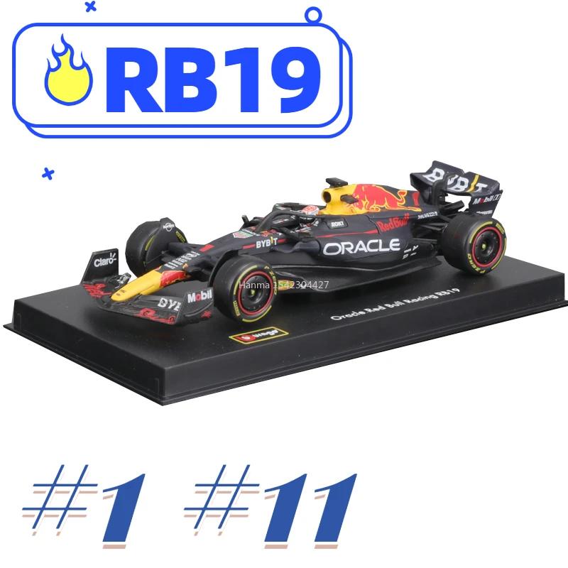 Bburago 1:43 F1  ̽ RB19 èǾ 1  Verstappen 11 Perez ձ ڵ  ĳƮ  峭 ÷ ũ 
